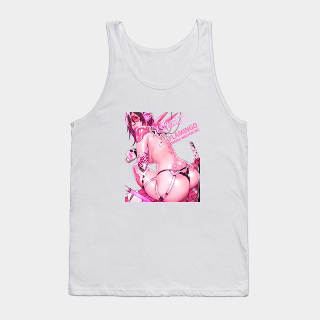 flamingo 43 Tank Top by Pan_Ren_Wei